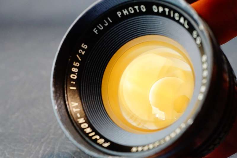 Fujinon TV 25mm f0.85 C-mount Lens Fuji Photo Optical Co. **Great Condition**