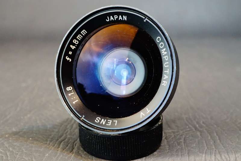 Computar 4.8mm f/1.8 C Mount Lens  **Good Condition**
