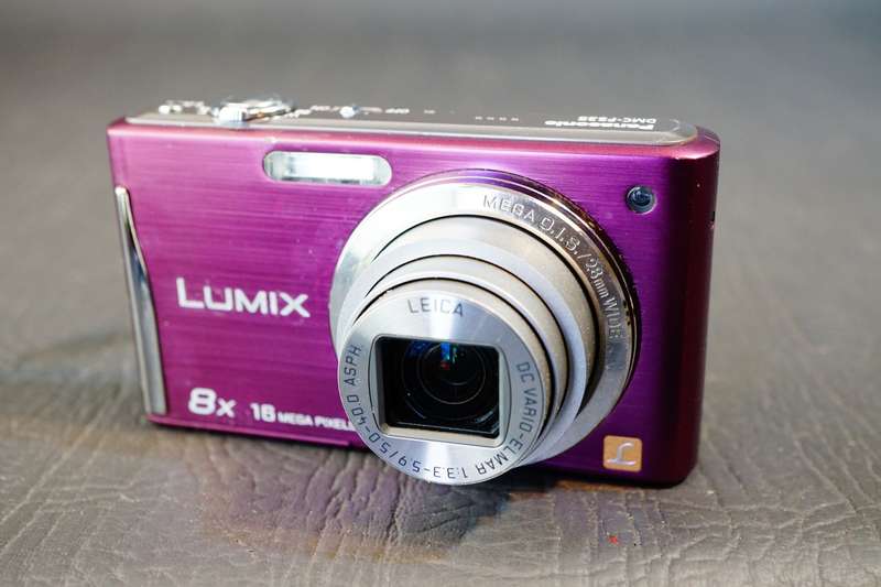 Panasonic Lumix DMC-FS35 Purple 16.1MP Digital Compact Camera **Great Condition**