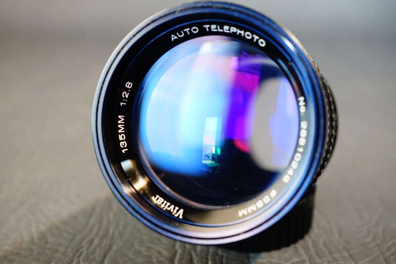 Vivitar Auto Telephoto 135mm F2.8 Lens In Olympus OM Mount  **Great Condition**