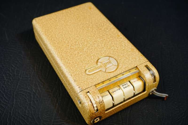 Protona Minifon P-55 L/S Miniature Wire Recorder  **Untested Condition**