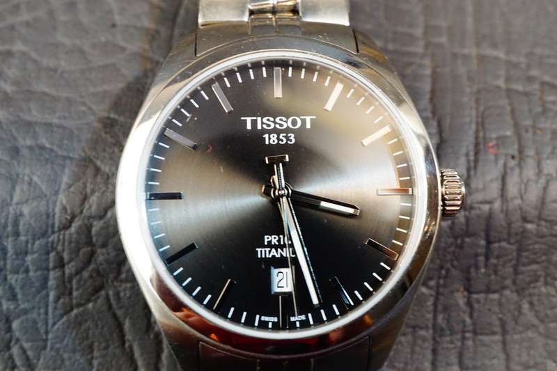 Tissot PR 100 Titanium Quartz Watch with 39MM Case **Great Condition**