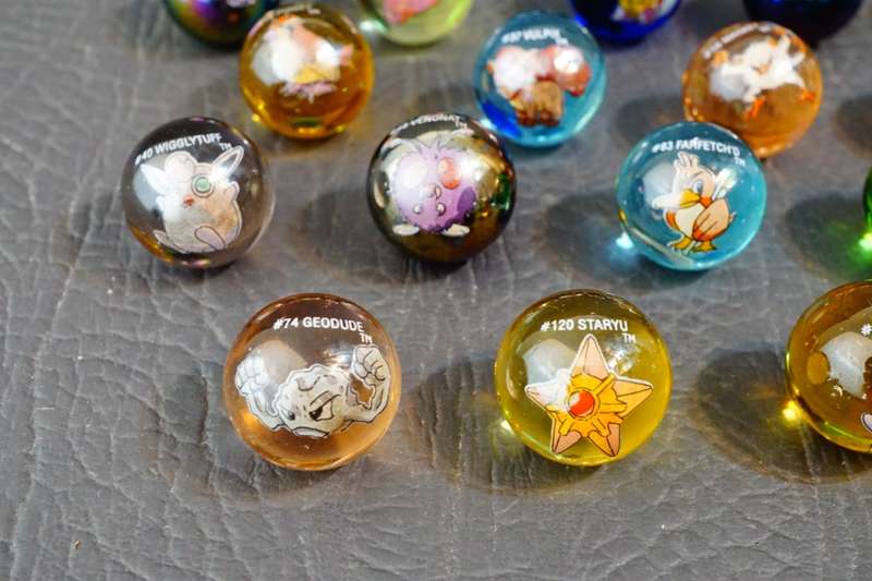 Vintage Pokemon Toybizz Marbles Lot Of 27 **Great Condition**