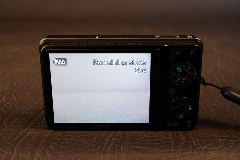 Sony Cyber Shot DSC-WX1 10.2 MP Digital Camera 5X Zoom with Original Box  **Great Condition**