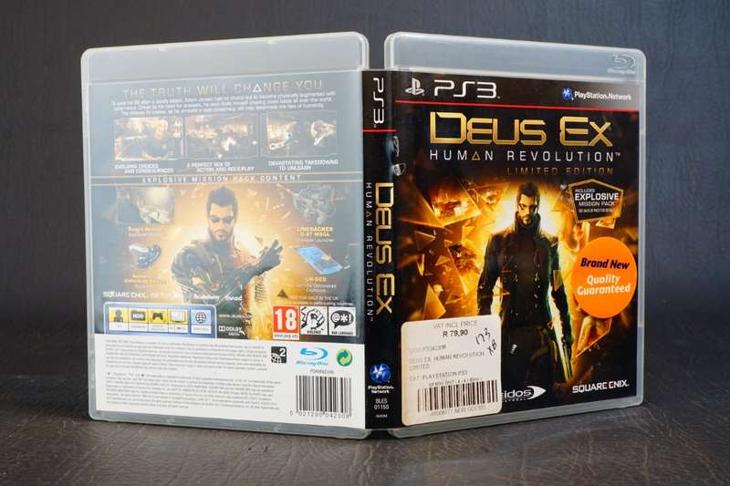 Deus Ex: Human Revolution - Playstation 3 (PS3)