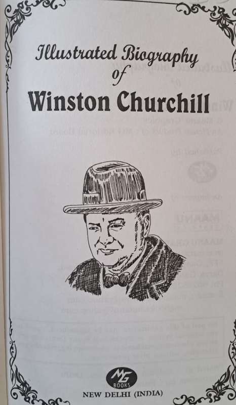Illustrated Biography of Winston churchill - Simon Paige (Paperback)