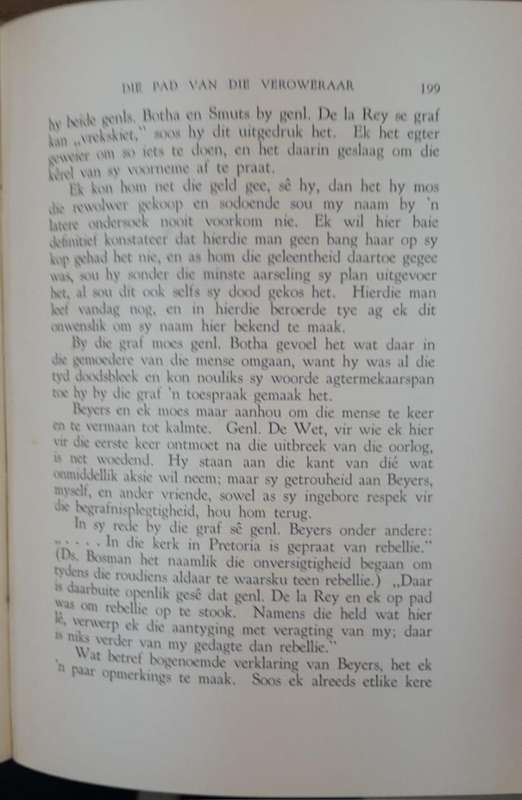 Die Pad Van Die Veroweraar - Generaal JCG Kemp (Hardcover book with no dj)