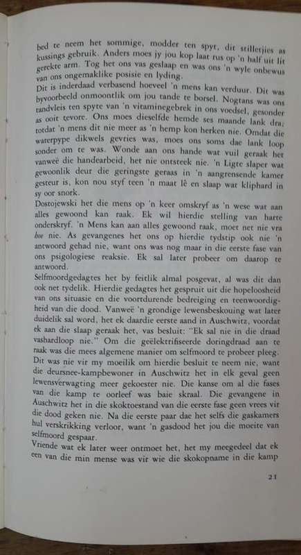 Waarom Lewe Ek - Viktor Frankl (Hardcover book with dj)
