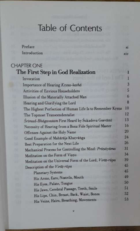 Shrimad Bhagavatam - AC Bhaktivedanta Swami Prabhupada (Hardcover book with no dj)