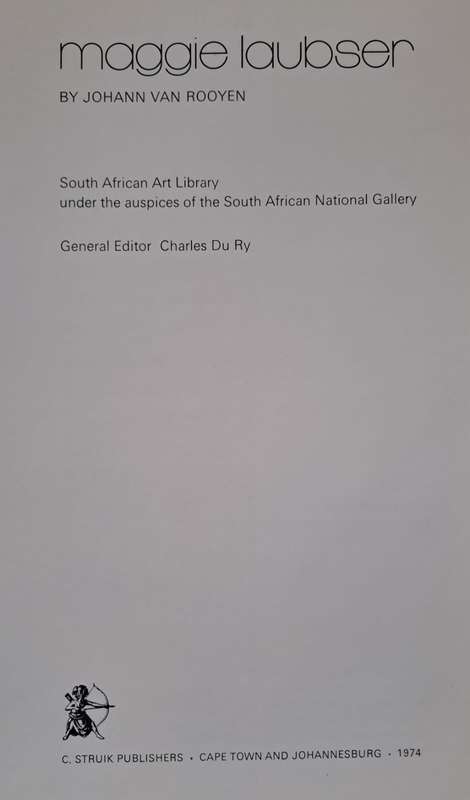Maggie Laubser - Johan van Rooyen (paperback)