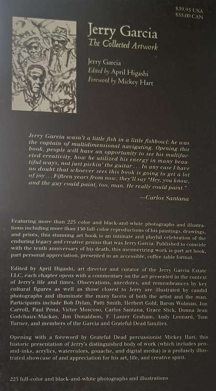 The Collected Artwork - Jerry Garcia (Paperback with DJ)