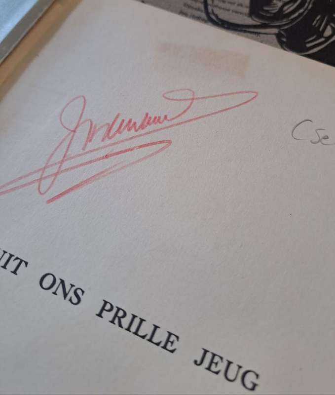 Uit Ons Prille Jeug - A. G. Visser (hard cover with no dj)