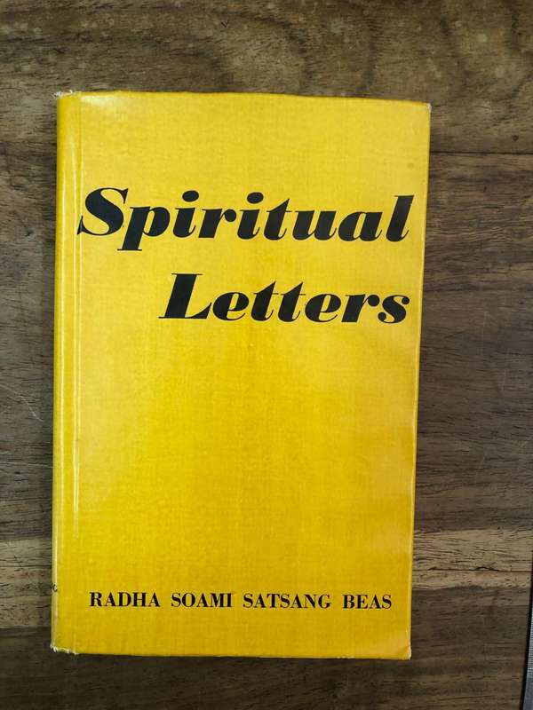 Spiritual Letters - Radha Soami Satsang Beas (Hardcover with dj)