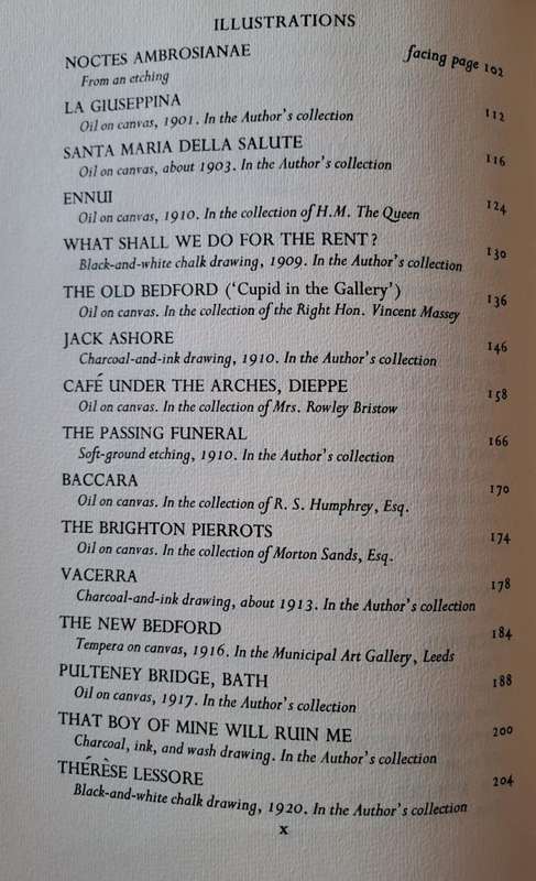 The Life and Opinions of Walter Richard Sickert - Robert Emmons(Hard Cover with DJ)