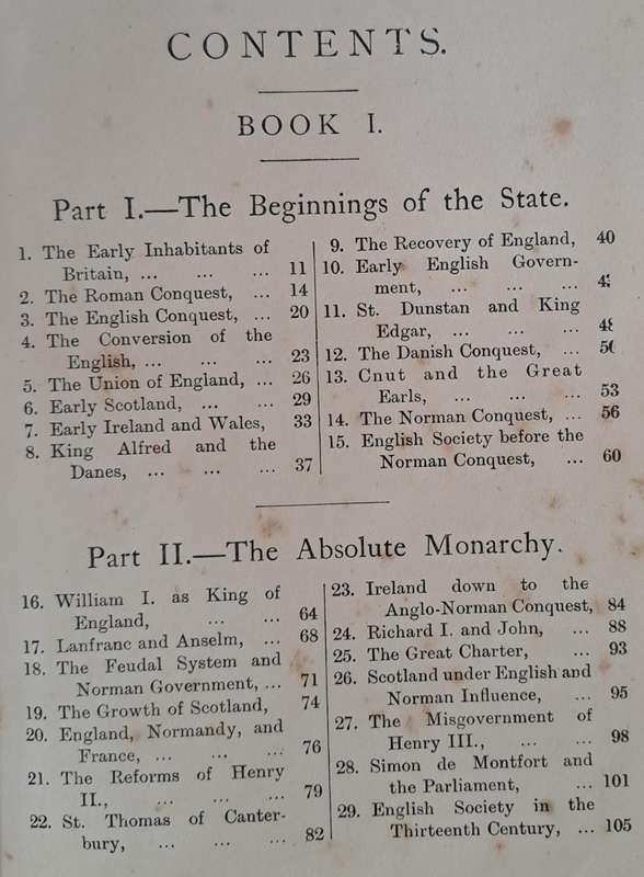 Nelsons School History - G. W. Prothero & M.A. & Litt.d. (Hard cover with no DJ)