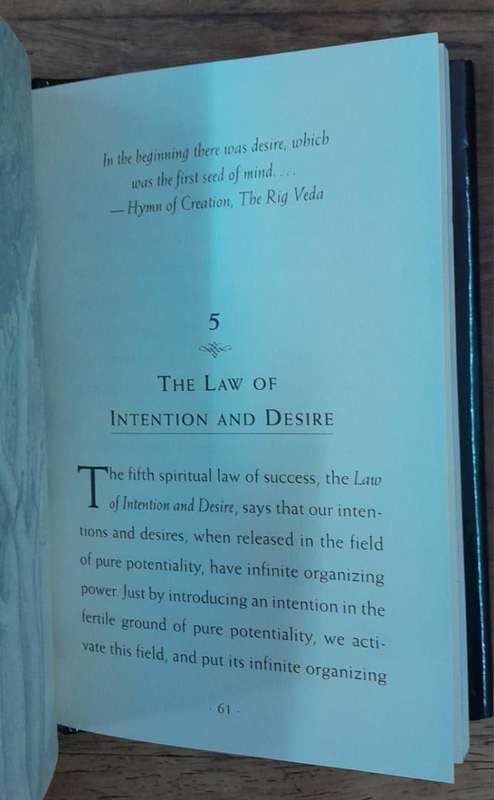 The Seven Spiritual Laws of Success - Deepak Chopra (Hardcover book with dj)