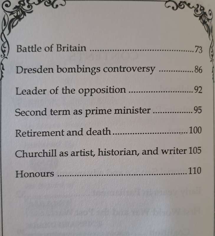 Illustrated Biography of Winston churchill - Simon Paige (Paperback)