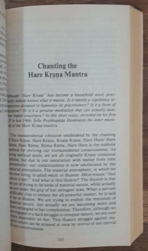 The Secret of Self Realization - AC Bhaktivedanta Swami Prabhupada (Paperback book with no dj)