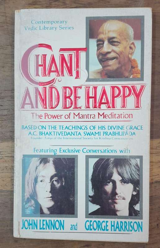 Chant and be Happy - AC Bhaktivedanta Swami Prabhupada (Paperback book with no dj)