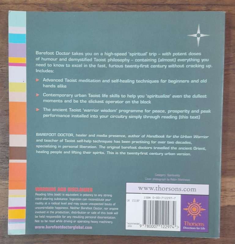 Return of the Urban Warrior Barefoot Doctor - Thorsons (Paperback book with no dj)