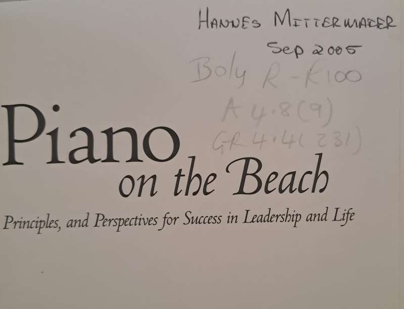 Piano on the Beach - jim-dornan (Paperback)