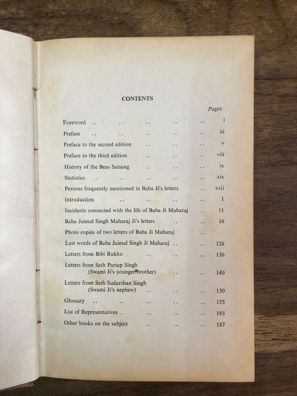 Spiritual Letters - Radha Soami Satsang Beas (Hardcover with dj)