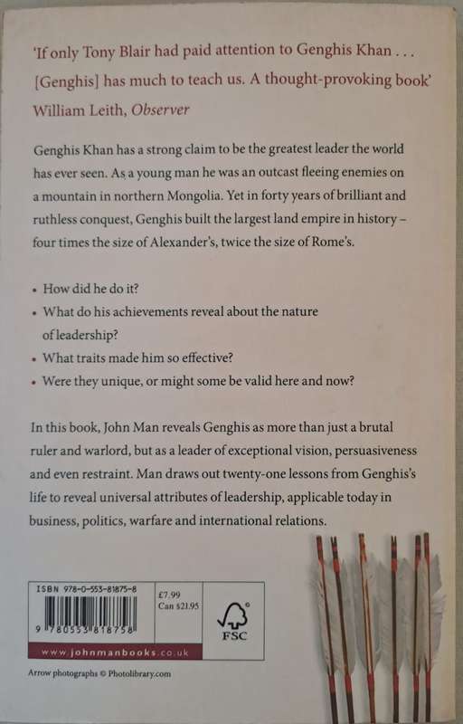 The Leadership Secrets of Genghis Khan - John Man (Paperback)