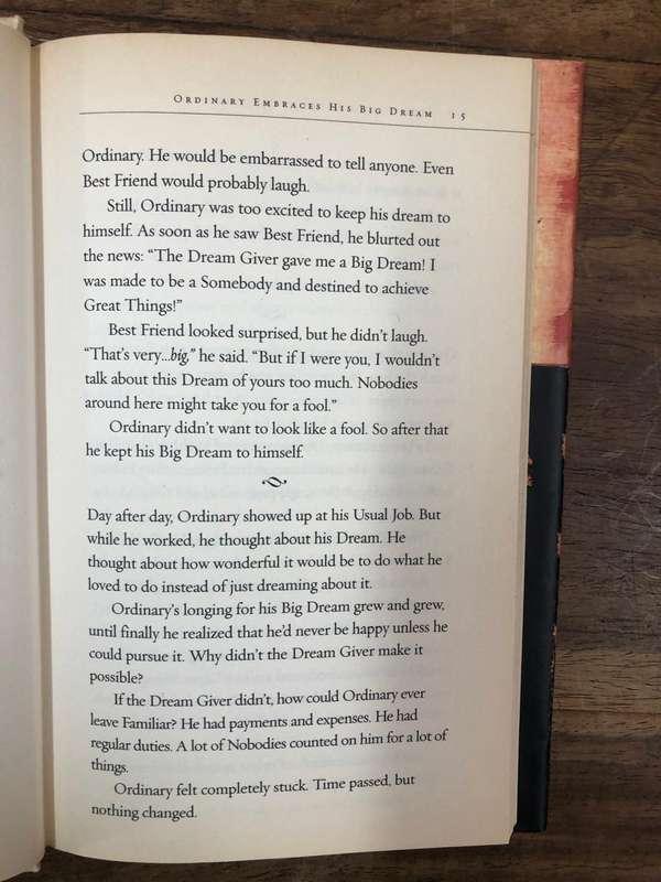 The Dream Giver - Bruce Wilkinson (Hardcover with dj)