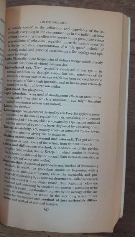 A Dictionary of Psychology - James Drever (Paperback book with no dj)