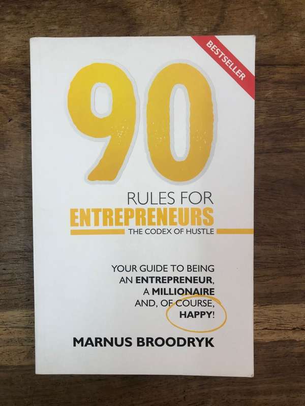 90 Rules for Entrepreneurs - Marnus Broodryk (Paperback)