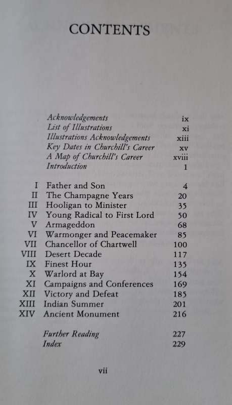 Winston Churchill A brief life - Piers Brendon (Hard cover with DJ)