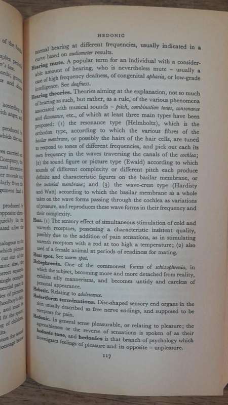 A Dictionary of Psychology - James Drever (Paperback book with no dj)