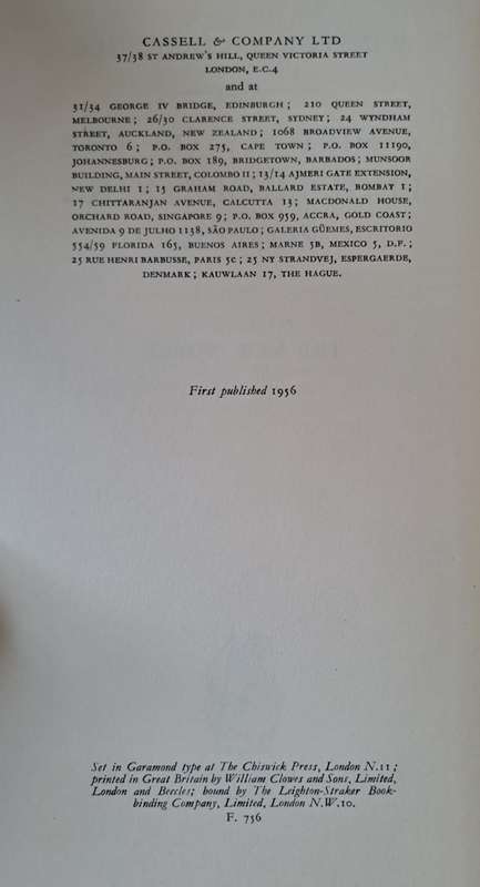 The History of the English-Speaking Peoples - Winston Churchill (Hard cover with no DJ)