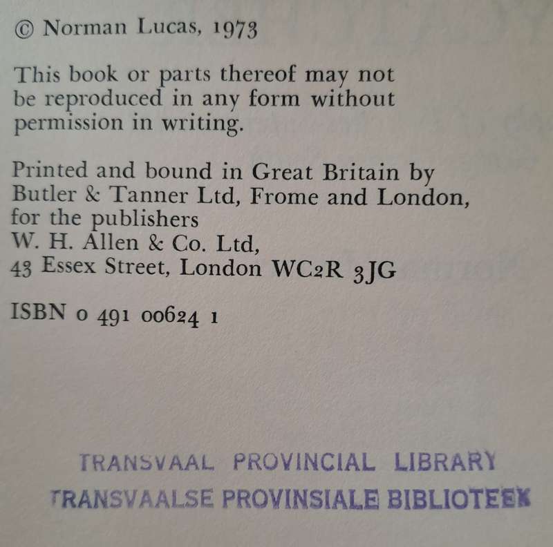Spycatcher -Norman Lucas (hard cover with DJ)