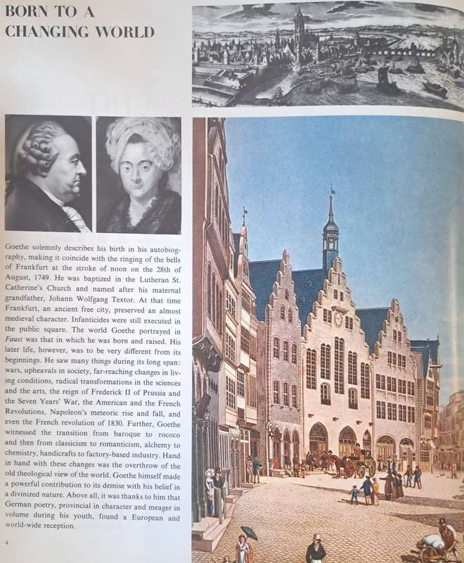 The Life and Times of Goethe - Paul Hamlyn (Hard cover with DJ)