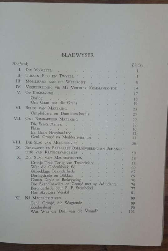 Met Cronje Aan Die Wesfront (1899 to 1900) - Francois D Conradie (Hardcover book with no dj)