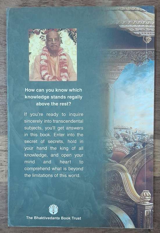Raja-Vidya - AC Bhaktivedanta Swami Prabhupada (Paperback book with no dj)
