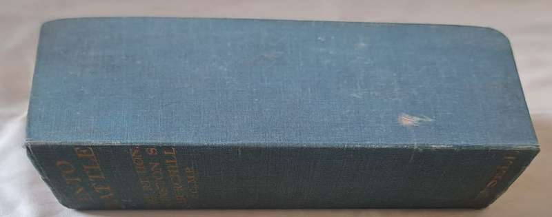 Into Battle - Randolph S. Churchill, M.P. (Hard cover with DJ)