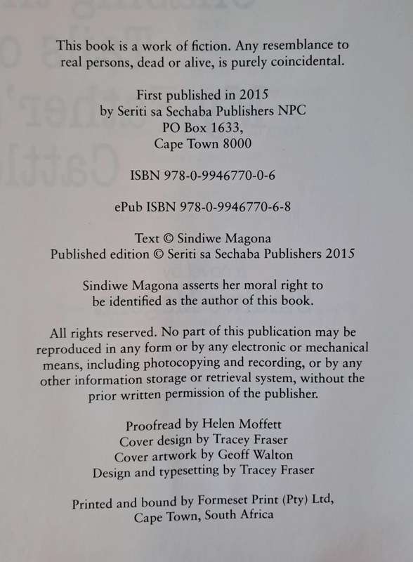 Chasing the Trail of my Fathers Cattle. - Sindiwe Magona (Softcover)
