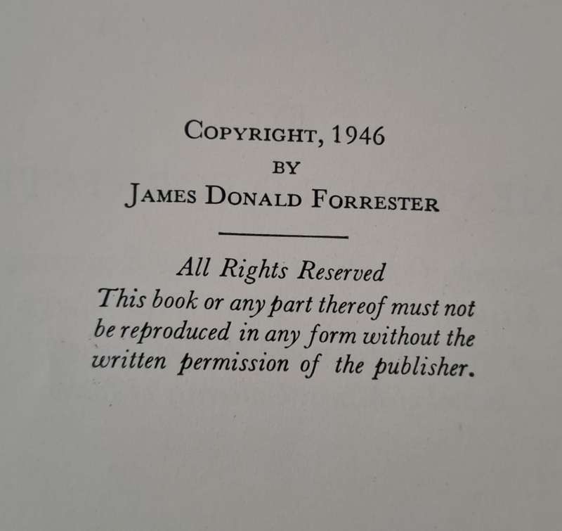 Principles of Field and Mining Geology. - J D Forrester (First Edition) (Hardcover with DJ)