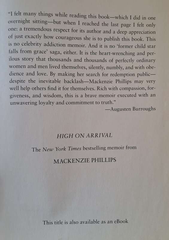 High On Arrival - Mackenzie Phillips (Paperback)