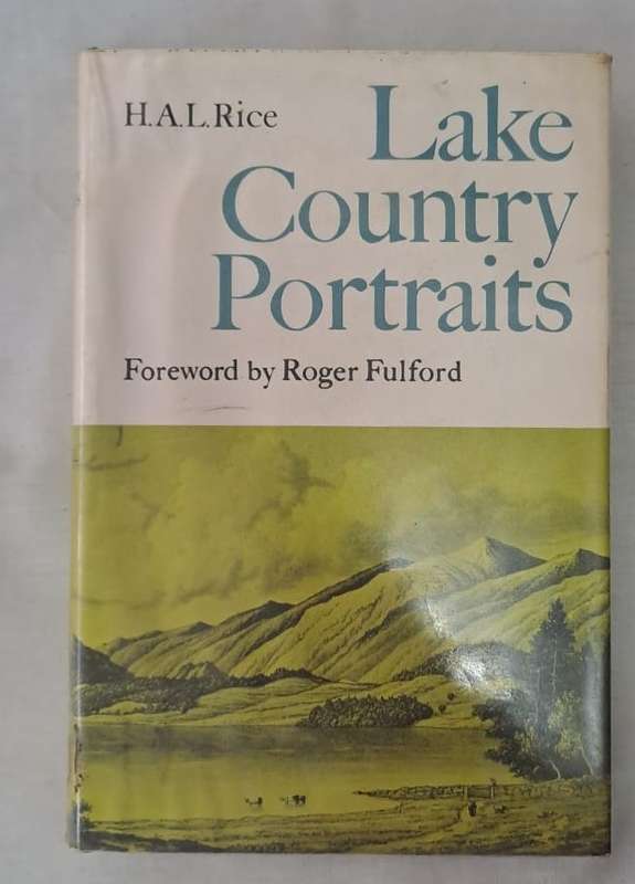 Lake Country Portraits -H.A.L Rice (Hardcopy with DJ)