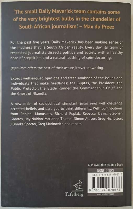 Brain P#rn: The Best of Daily Maverick - Daily Maverick (Paperback)