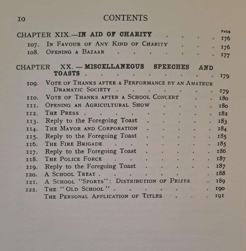 Speeches And Toasts, How To Make And Propose Them  Leslie F. Stemp (Hardcopy with DJ)