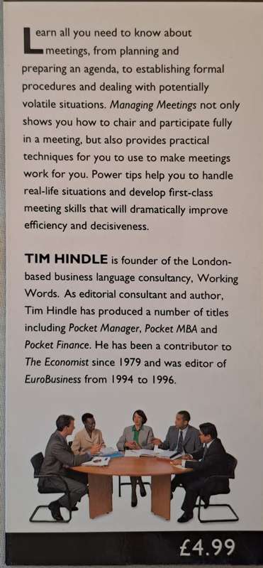 Managing Meetings - Tim Hindle