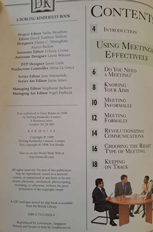 Managing Meetings - Tim Hindle