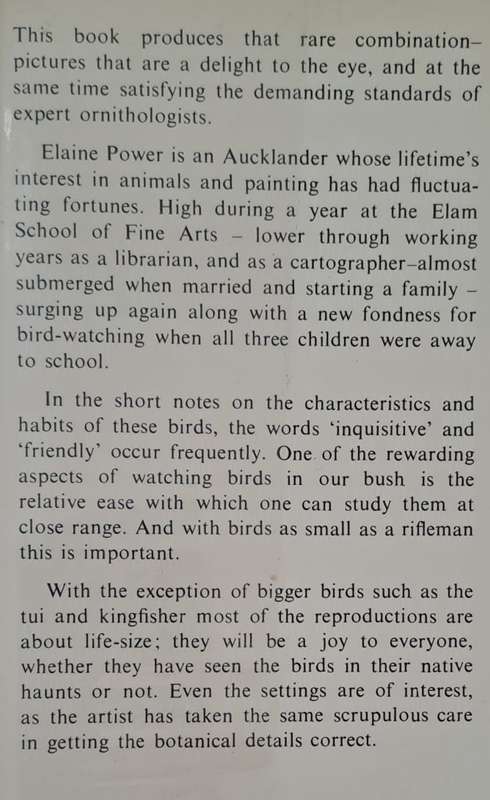 Small birds of the New Zealand bush - Elaine Power (Hardcover)