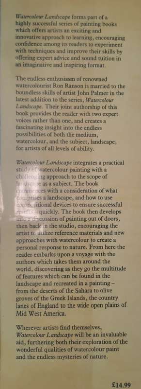 Watercolour Landscape -John Palmer (Hardcover)