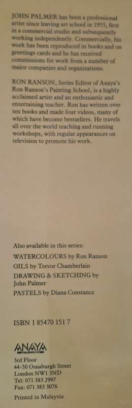 Watercolour Landscape -John Palmer (Hardcover)
