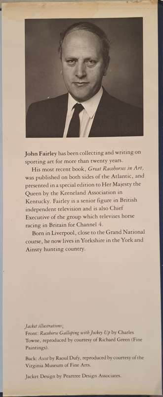 Racing in Art - John Fairley (Hardcover)